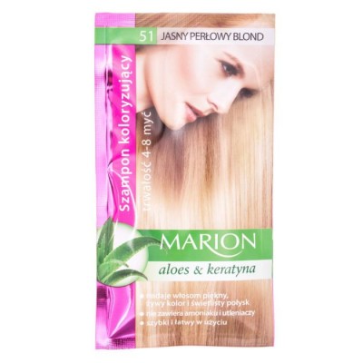 Marion dažantis šampūnas nr. 51 šviesi perlinė blondinė, 40 ml