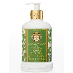 Fiorentino prabangus skystas muilas rankoms kedras ir tonka, 500 ml