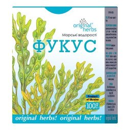 Jūros dumbliai virškinimui, 100 g Jūros dumbliai virškinimui, 100 g