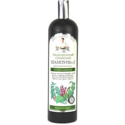 Tradicinis sibiro plaukų šampūnas Nr. 1 kedro ir propolio pagrindu silpniems plaukams, 550 ml