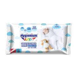 Hygienium drėgnos servetėlės jautriai kūdikių odai, 72 vnt. Hygienium drėgnos servetėlės jautriai kūdikių odai, 72 vnt.