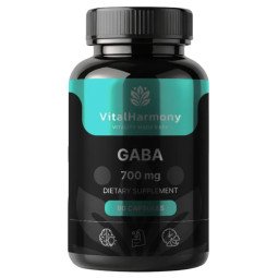 Vitalharmony gaba 700 mg, 90 kapsulių