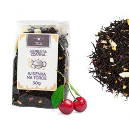 Juodoji arbata vyšnia ant pyrago, 50 g