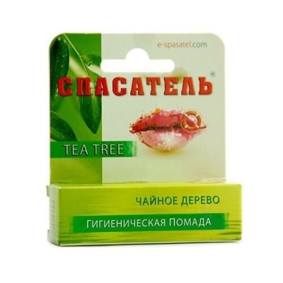 Gelbėjimo ratas®, higieninis lūpų balzamas su arbatmedžio aliejumi, 4 g