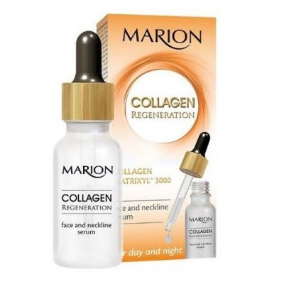 Marion serumas veidui ir kaklui su kolagenu, 20 ml