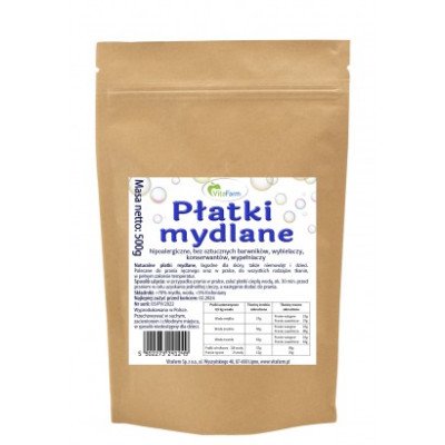 Hipoalerginis skalbimo muilas dribsnių pavidalu (drožlės), 500 g Hipoalerginis skalbimo muilas dribsnių pavidalu (drožlės), 500 g
