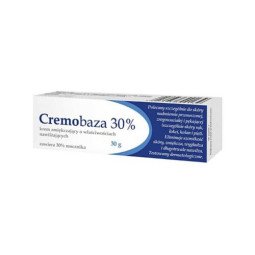 Cremobaza 30% kremas pernelyg sausai, suragėjusiai ir skilinėjančiai odai, 30 g