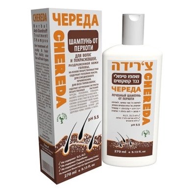 Chereda gydomasis šampūnas nuo pleiskanų, 270 ml Chereda gydomasis šampūnas nuo pleiskanų, 270 ml
