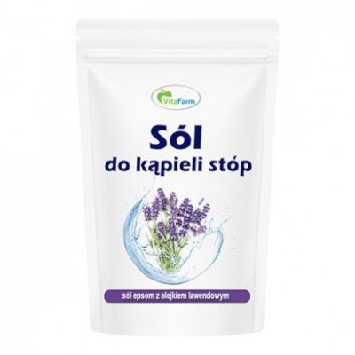 Pėdų vonelė su epsomo druska ir levandų aliejumi, 250 g Pėdų vonelė su epsomo druska ir levandų aliejumi, 250 g