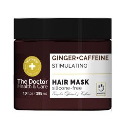 The doctor stimuliuojanti plaukų kaukė imbieras + kofeinas, 295 ml