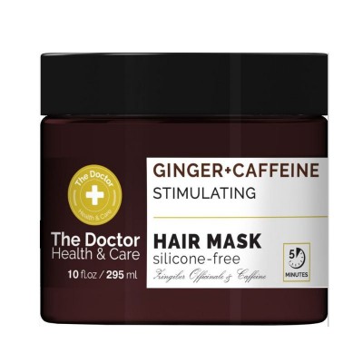 The doctor stimuliuojanti plaukų kaukė imbieras + kofeinas, 295 ml