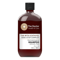 The doctor deguto + ichtiolio šampūnas sebo-stop kompleksas, 355 ml