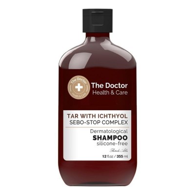 The doctor deguto + ichtiolio šampūnas sebo-stop kompleksas, 355 ml