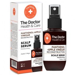 The doctor atstatomasis galvos odos serumas pantenolis + obuolių actas, 89 ml