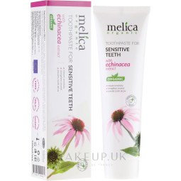 Melica organic dantų pasta jautriems dantims su ežiuolės ekstraktu, 100 ml 