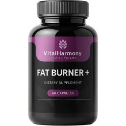 Vitalharmony efektyvus riebalų degintojas, 60 kapsulių