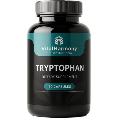 VitalHarmony triptofanas, 90 kapsulių