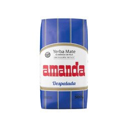 Arbata yerba mate amanda despalada energizuojančio poveikio ir intensyvesnio skonio, 500 g