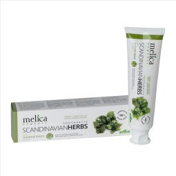 Melica organic dantų pasta su vaistažolių ekstraktais, 100 ml