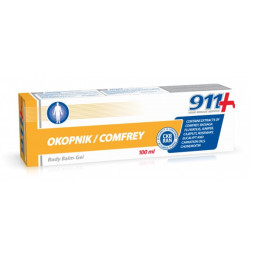 911 kosmetinis gelis kūnui okopnik, 100 ml