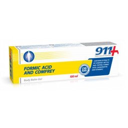 911 balzamas kūnui muravjinnaja kislota i okopnik, 100 ml