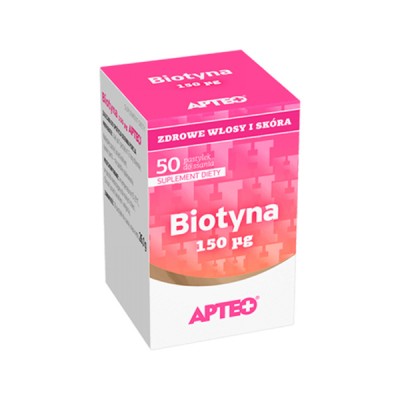 Apteo biotinas, 50 tablečių