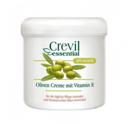 Crevil Essential kremas su alyvuogių aliejumi ir vitaminu E, 250 ml Crevil Essential kremas su alyvuogių aliejumi ir vitaminu E, 250ml