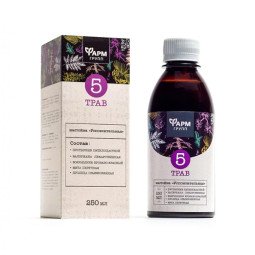 „Raminantis“ 5 žolelių užpilas, 250 ml „Raminantis“ 5 žolelių užpilas, 250 ml