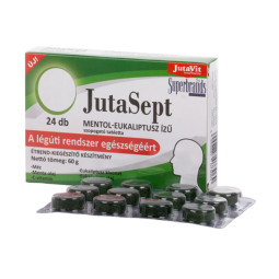 Jutasept mėtų skonio, 24 pastilės Jutasept mėtų skonio, 24 pastilės