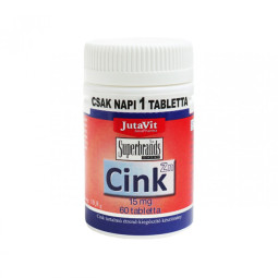 JutaVit cinkas 15 mg, 60 tablečių JutaVit cinkas 15 mg, 60 tablečių