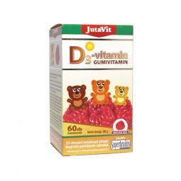 JutaVit vitaminas D3 vaikams, 60 guminukų JutaVit vitaminas D3 vaikams, 60 guminukų