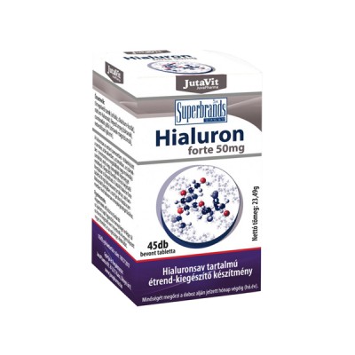 JutaVit hialurono rūgštis 50 mg, 45 tabletės