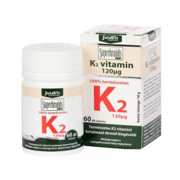 JutaVit K2 vitaminas 120 mcg, 60 tablečių JutaVit K2 vitaminas 120 mcg, 60 tablečių