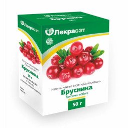 Lekraset žolelių arbata „Bruknė“, 50 g