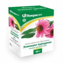 Lekraset žolelių arbata „Rausvažiedė ežiuolė“, 50 g