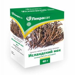 Lekraset žolelių arbata „Islandinė kerpena“, 40 g Lekraset žolelių arbata „Islandinė kerpena“, 40 g