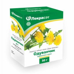 Lekraset žolelių arbata „Kiaulpienė“, 50 g Lekraset žolelių arbata „Kiaulpienė“, 50 g