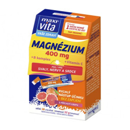 MaxiVita magnesium 400 mg + B complex + vitamin C, 16 pakelių MaxiVita magnesium 400 mg + B complex + vitamin C, 16 pakelių