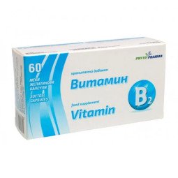 PhytoPharma vitaminas B2, 60 kapsulių PhytoPharma vitaminas B2, 60 kapsulių