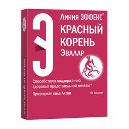 Evalar raudonoji šaknis, 60 tablečių Evalar raudonoji šaknis, 60 tablečių