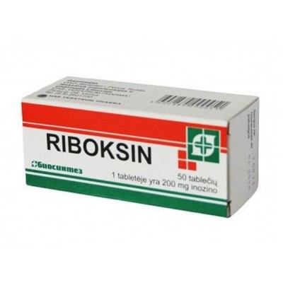 Riboksin 200 mg, 50 tablečių