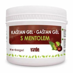Virde kaštonų gelis su mentoliu ir rutinu, 250 ml Virde kaštonų gelis su mentoliu ir rutinu, 250 ml