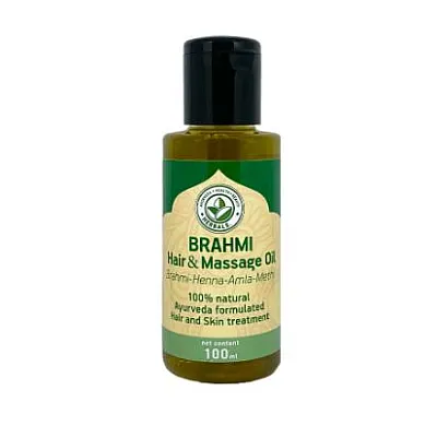Brahmi herbals plaukų ir masažo aliejus, 100 ml