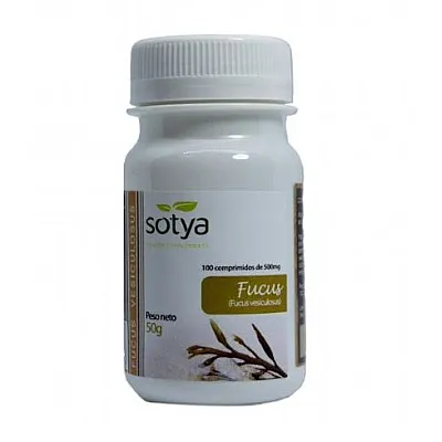 FUKUS jūros dumbliai – pūslėtųjų guveinių tabletės su jodu, 100 tablečių