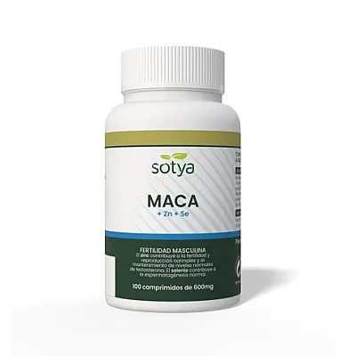 Maca peruvinių pipirnių šaknų ekstaktas su cinku ir selenu, 100 tablečių