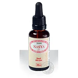 Nasya aliejus Ajurvedinis nosies valiklis ir nosies drėkiklis, 30 ml