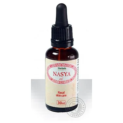 Nasya aliejus Ajurvedinis nosies valiklis ir nosies drėkiklis, 30 ml