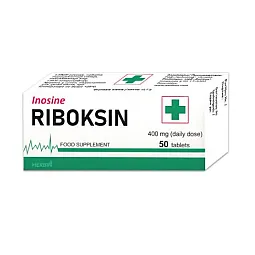 Riboksinas, riboksin (inozinas) 200 mg, 50 tablečių