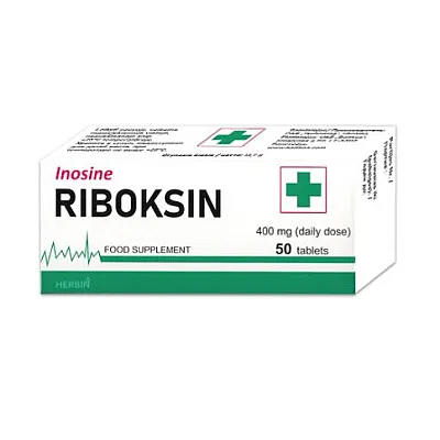 Riboksinas, riboksin (inozinas) 200 mg, 50 tablečių