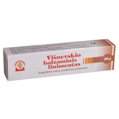 Višnevskio balzaminis linimentas, 30 g